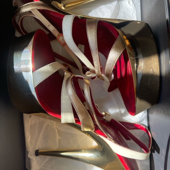 Dolce and Gabbana Vintage Platform Heel EU 39/ US 8 - Picture 9 of 9